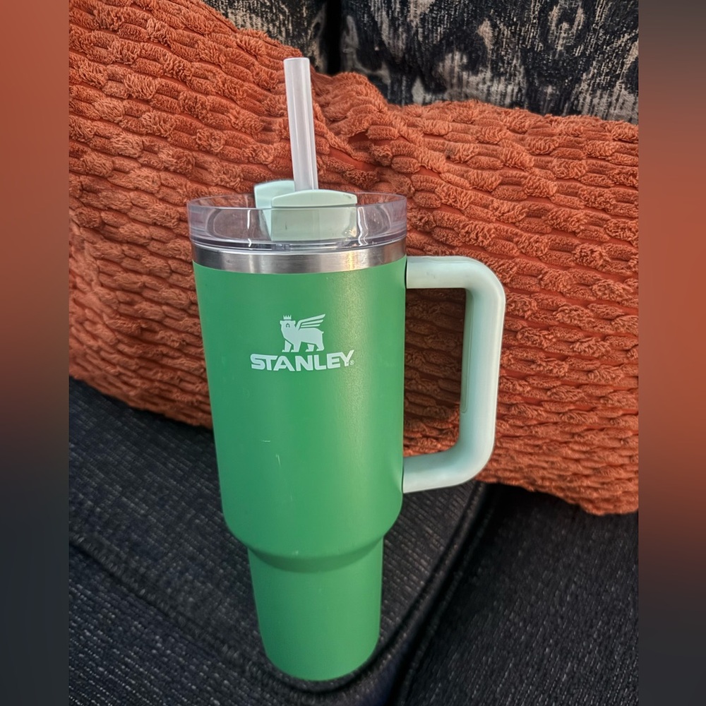 Stanley Mint Green Travel Mug with Handle